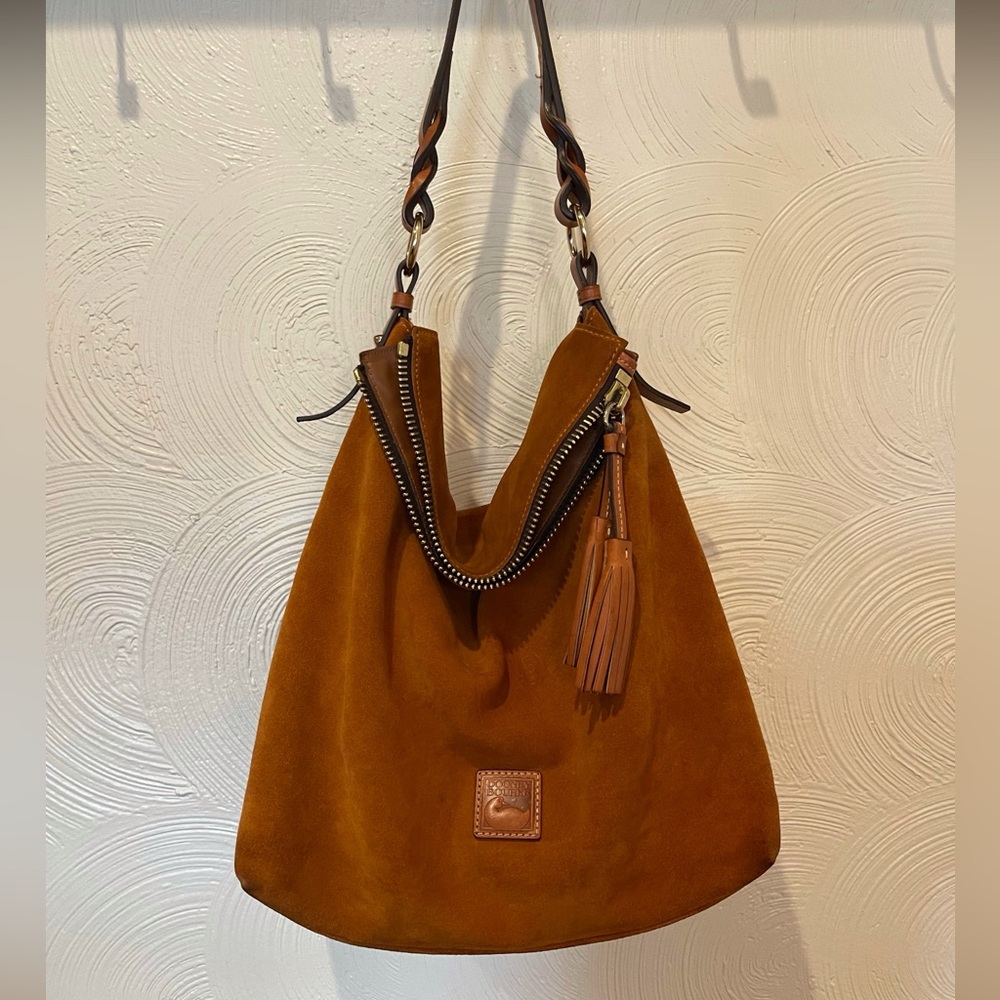 Dooney & Bourke Suede Hobo Bag